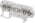 ABB D2.5/5.4L-1SNA290016R2200 D2.5/5.4L Spring Terminal Blocks - Feed-through with 4 connections - Black Product Image