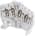 ABB D2.5/5.I.4L-1SNA399270R2200 D2.5/5.I.4L Spring Terminal Blocks - Feed-through with 4 connections - Orange Product Image
