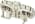 ABB D2.5/5.SB.4L D2.5/5.SB.4L Spring Terminal Blocks - Disconnect with plug - Grey Product Image