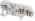 ABB D4/6.3L-1SNA290405R0600 D4/6.3L Spring Terminal Blocks - Feed-through with 3 connections - Grey Product Image