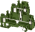 ABB D4/6.D1.P.ADO D4/6.D1.P.ADO IDC Terminal Blocks - Ground ADO - screw clamp - Green-Yellow Product Image