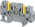 ABB D6/10.SNBTB2 D6/10.SNBTB2 Screw Clamp Terminal Blocks - Test disconnect with blade - Grey Product Image