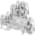 ABB D6/8.D2.ADO D6/8.D2.ADO IDC Terminal Blocks - Double deck ADO - screw clamp - Grey Product Image