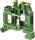ABB D6/8.P.ADO D6/8.P.ADO IDC Terminal Blocks - Ground ADO - screw clamp - Green-Yellow Product Image