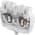 ABB DH2.5/5.2L DH2.5/5.2L Spring Terminal Blocks - Miniblocks - Grey Product Image