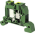 ABB DS4/8.P.ADO DS4/8.P.ADO IDC Terminal Blocks - Miniblocks ADO - screw clamp - Green-Yellow Product Image
