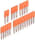 ABB JB10-2 JB10-2 Jumper Bar - Orange Product Image