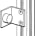 ABB JSM-D13 JSM D13 Doorstop vertical Product Image