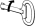ABB JSM-D16 JSM D16 Key for JSM D15 Cam lock Product Image