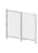 ABB JSM-E11-PC22S JSM E11-PC22S Express 2200/1100 Sliding door section Product Image