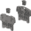 ABB KCO KCO Protecting Cover Kit - Dark Grey Product Image
