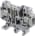 ABB M10/10.ST-SN M10/10.ST-Sn Screw Clamp Terminal Blocks - Test disconnect with plug - Grey Product Image