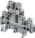 ABB M4/6.D1.1 M4/6.D1.1 Screw Clamp Terminal Blocks - Double deck - Grey Product Image