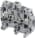 ABB M6/8.STP3 M6/8.STP3 Screw Clamp Terminal Blocks - Feed-through - Grey Product Image