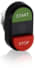 ABB MPD15-11B Double Pushbutton | MPD15-11B Product Image