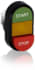 ABB MPD15-11Y MPD15-11Y Double Pushbutton Product Image