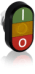 ABB MPD2-11Y MPD2-11Y Double Pushbutton Product Image