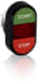 ABB MPD4-11R Double Pushbutton | MPD4-11R Product Image