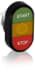 ABB MPD4-11Y MPD4-11Y Double Pushbutton Product Image