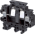 ABB MU10/13.SF1 MU10/13.SF1 Screw Clamp Terminal Blocks - For 5 x 20 and 5 x 25 fuses - Black Product Image