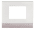 ABB RP/U1.2 RP/U1.2 Frame Leantouch, black and alu Product Image