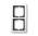 ABB RS/U2.1 RS/U2.1 Frame Solo White, 2fold Product Image