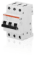 ABB S203-C13 Miniature Circuit Breaker - S200 - 3P - C - 13 A Product Image