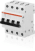 ABB S204M-K6 Miniature Circuit Breaker - S200M - 4P - K - 6 A Product Image
