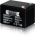 ABB SAK12 SAK12 sealed leadacid battery,12VDC,12Ah Product Image