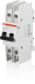 ABB SU202PR-K16 Miniature Circuit Breaker - SU200PR - 2P - K - 16 A Product Image
