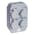 ABB UJ-210/2 Schuko outlet x2, 10/16A, 250V, IP44, 1P+E Product Image