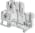 ABB ZDP2.5-D1 ZDP2.5-D1 Pluggable Terminal Block- Double deck- Grey Product Image