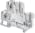ABB ZDP2.5-D2 ZDP2.5-D2 Pluggable Terminal Block- Double deck- Grey Product Image