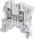 ABB ZS10-BL Screw Clamp Terminal Block, Blue | ZS10-BL Product Image