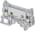 ABB ZS10-ST ZS10-ST Screw terminal block- Test disconnect with sliding link- Grey Product Image