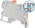 ABB ZS4-S-T2-R1 ZS4-S-T2-R1 Screw Clamp Terminal Block - Disconnect with blade - Grey - with 2 test socket screws DIA 2 mm 0.079 in Product Image