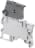 ABB ZS4-SF ZS4-SF Screw Clamp Terminal Block - for Fuses 5x20 mm - Grey Product Image