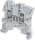 ABB ZS4-YL ZS4-YL Screw Clamp Terminal Block - Feed-through - Yellow Product Image