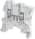 ABB ZS6-YL ZS6-YL Screw Clamp Terminal Block - Feed-through - Yellow Product Image