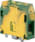 ABB ZS70-PE ZS70-PE Screw Clamp Terminal Block - Ground - Green/Yellow Product Image