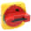 Allen Bradley 140U-HS4E Operating Handle | Red/Yellow Product Image