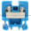 Allen Bradley 1492-CA1B Terminal Block | Blue Product Image