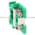 Allen Bradley 1492-CA1LG Terminal Block | Green Product Image