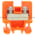 Allen Bradley 1492-CA1OR Terminal Block | Orange Product Image