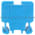 Allen Bradley 1492-CA2B Terminal Block Blue Product Image