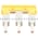 Allen Bradley 1492-CJLJ5-3 Plug-In Center Jumper, 5 mm, 3 Pole Product Image