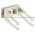 Allen Bradley 1492-CJRL5 Center Jumper Link, 5 mm Center-to-Center, Gray Product Image
