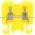 Allen Bradley 1492-H1Y Terminal Block, Yellow Product Image