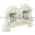 Allen Bradley 1492-J6-W Terminal Block | White Product Image