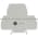 Allen Bradley 1492-PPD6 Partition Plate Grey Product Image